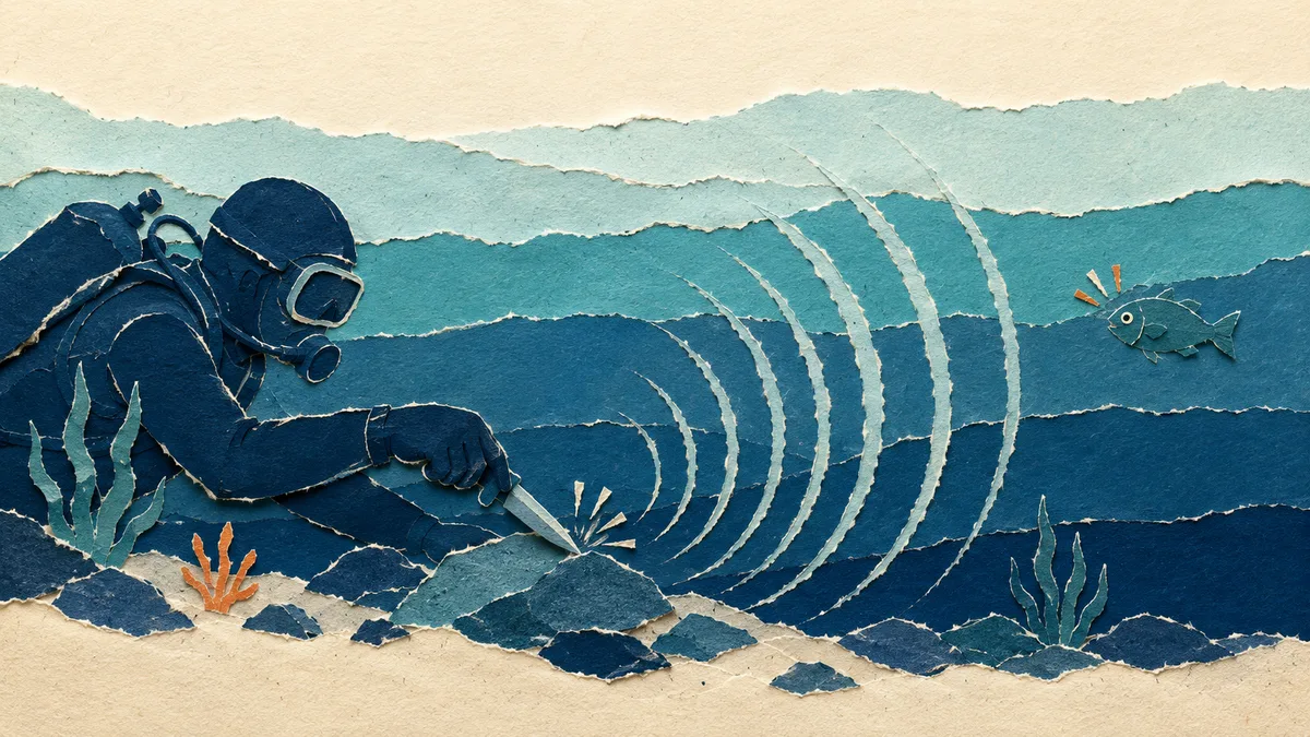 Richiami in apnea — Il suono fa il lavoro sporco