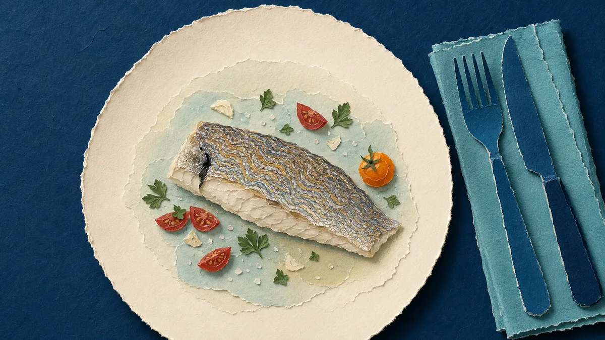 Ombrina — A tavola