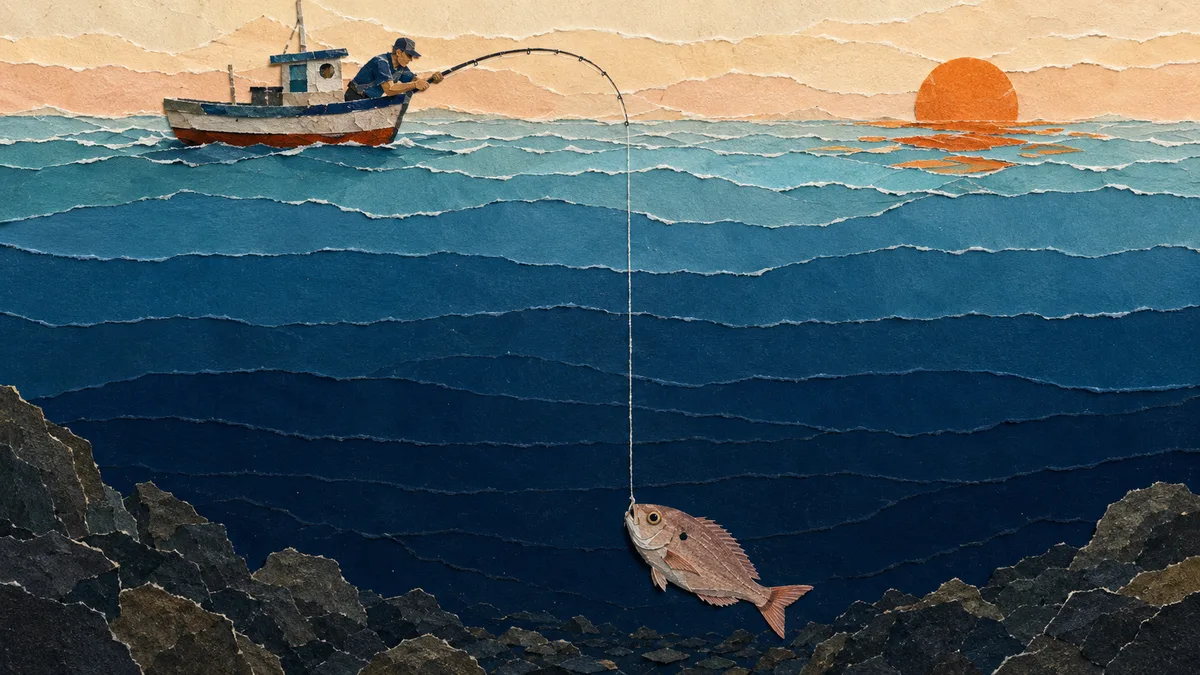 Occhione — Pesca e rapporto con l'uomo