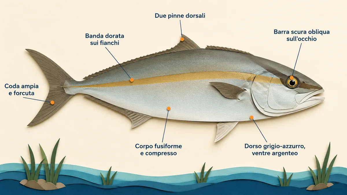 Ricciola — Come riconoscerlo
